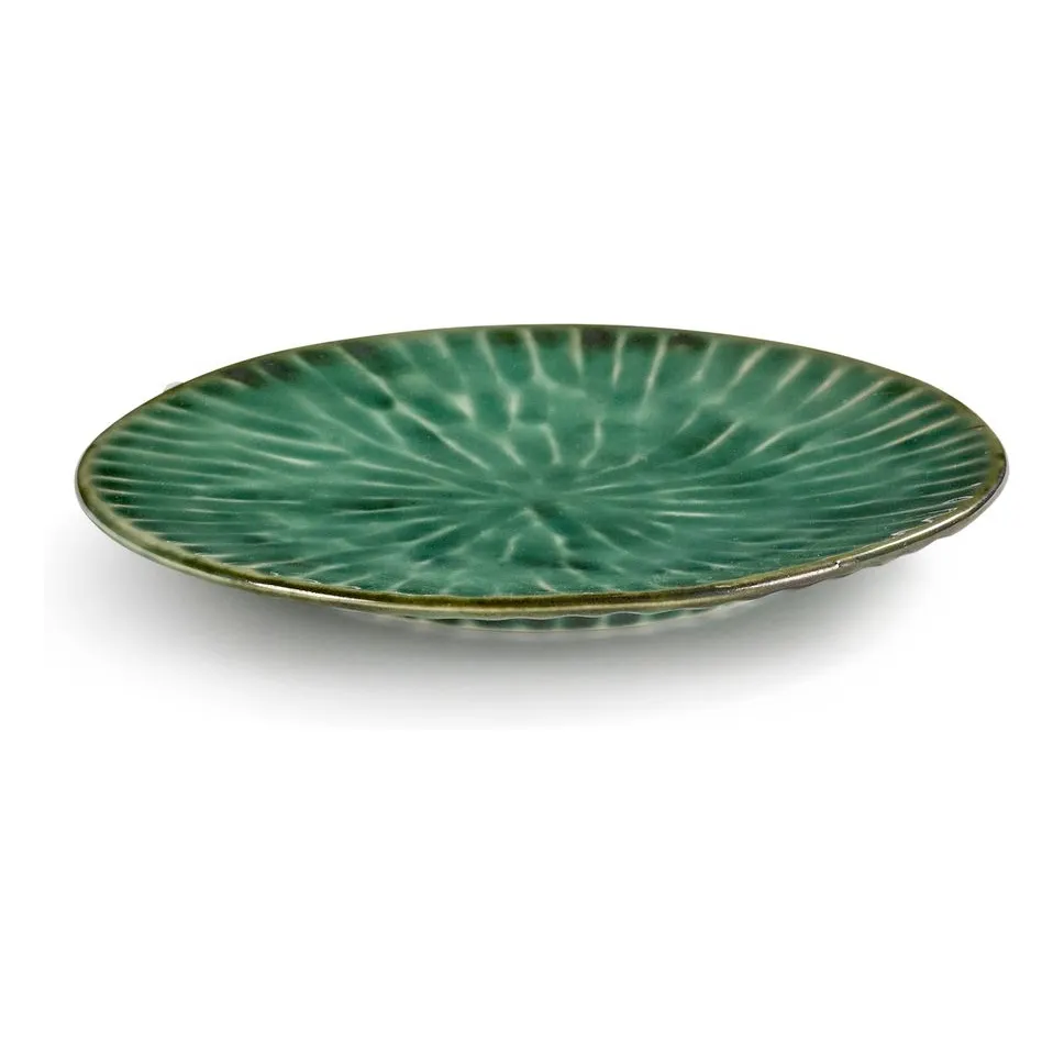 Serax Green Verde Lanza Plates, Pascale Naessens - Set Of 2