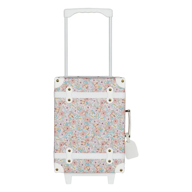 See-ya Butterfly suitcase | Ecru