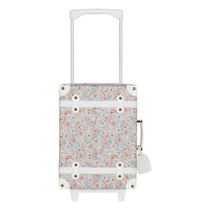 Valise See-ya Butterfly | Ecru- Image produit n°1