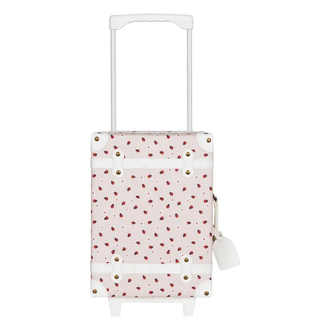 See-ya Ladybug suitcase | Pink