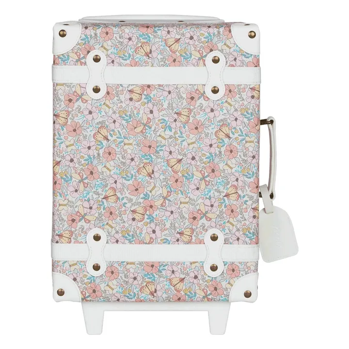 Valise See-ya Butterfly | Ecru- Image produit n°0