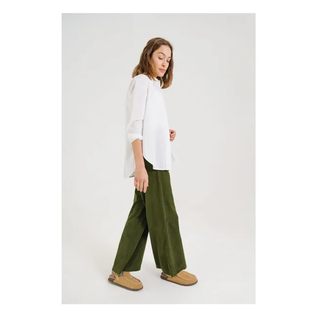 Chemise Julie Popeline de Coton | Blanc