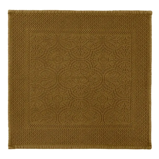 Kymi conton bath mat | Gold