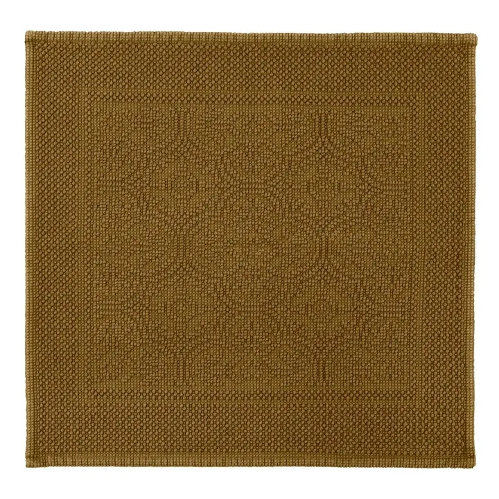Tapis de bain en conton Kymi | Gold- Image produit n°0