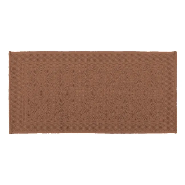 Tapis de bain en conton Kymi | Mocaccino