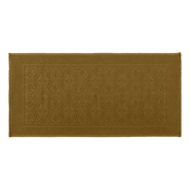 Tapis de bain en conton Kymi | Gold