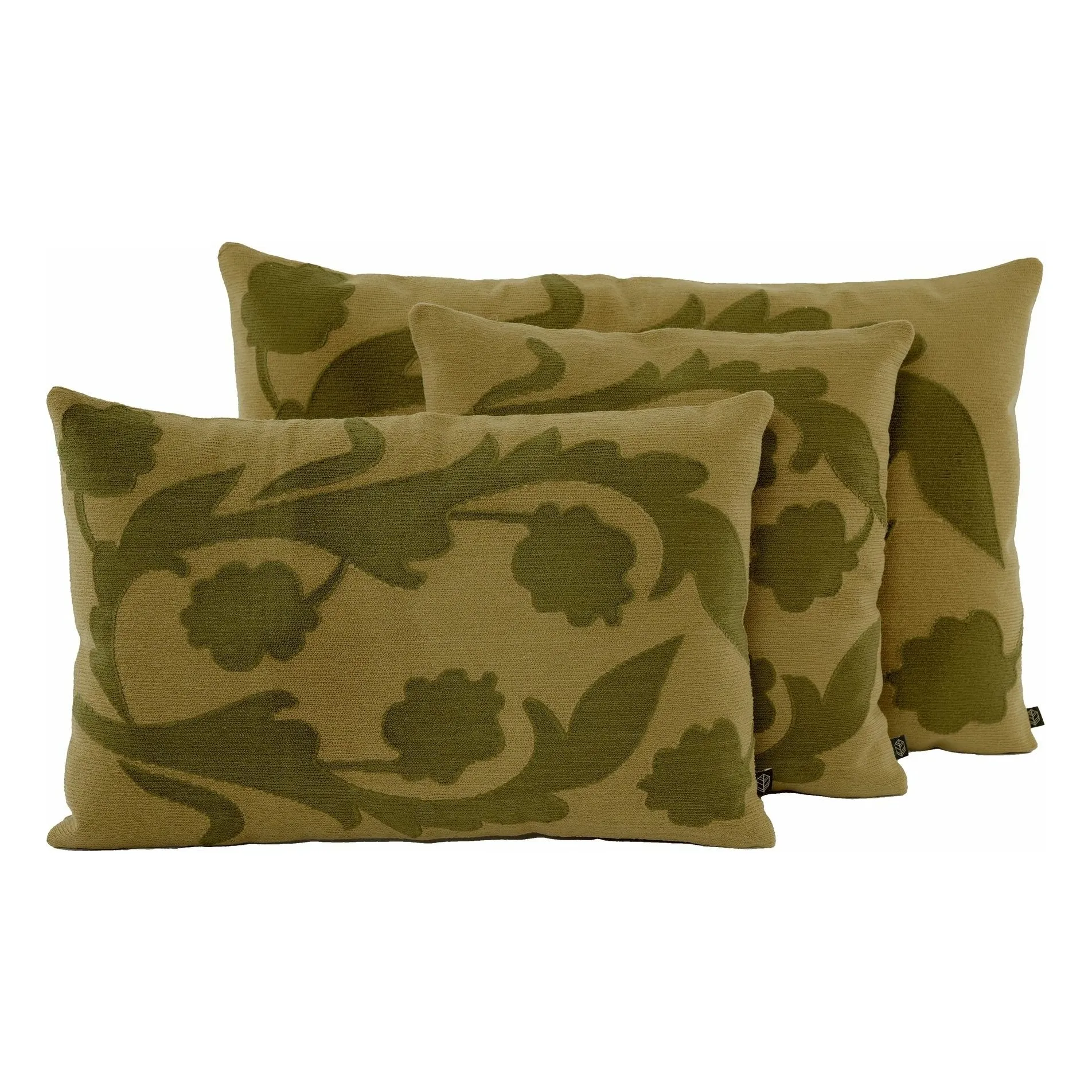 Haomy - Odyssée cotton cushion cover - Gold