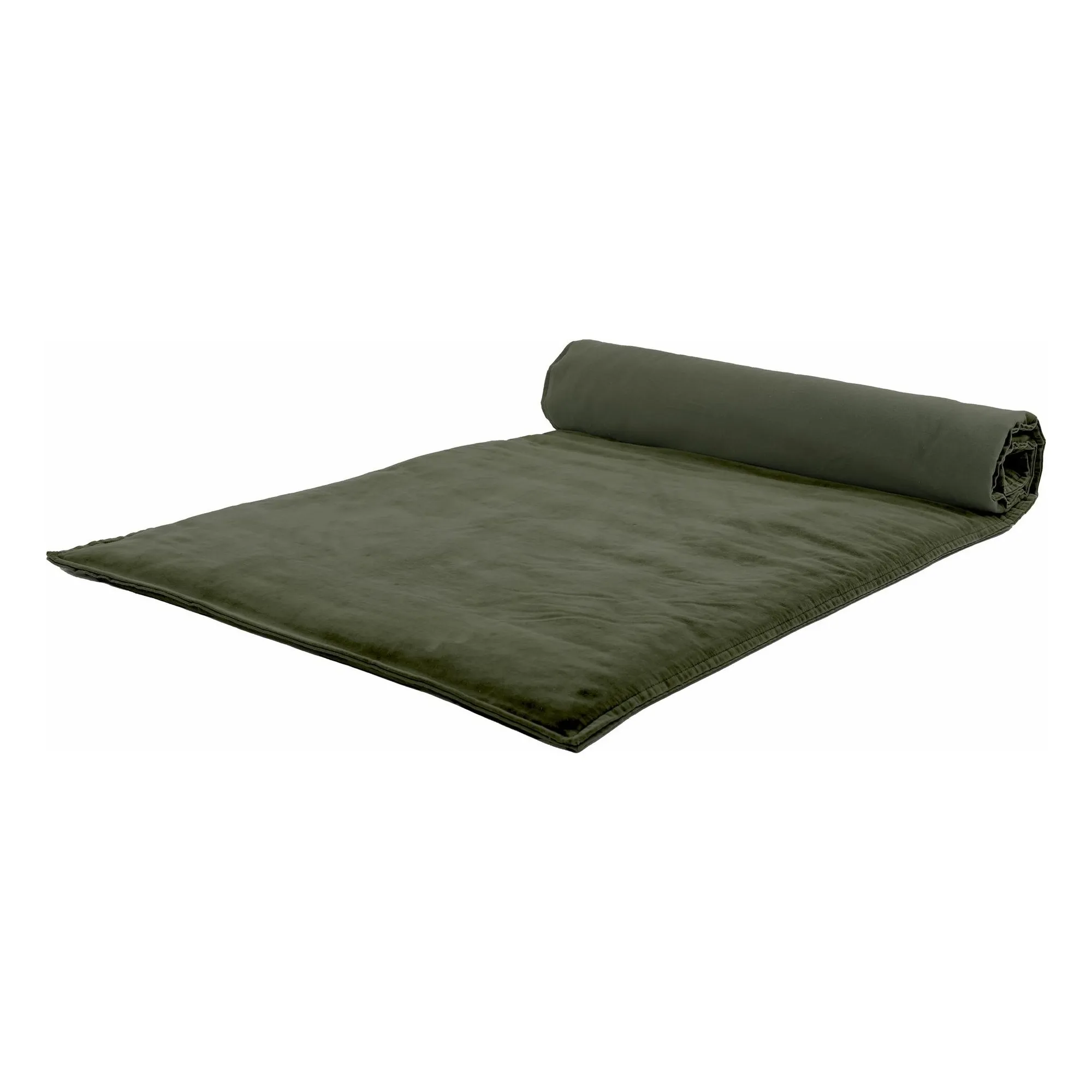 Haomy Khaki Manhattan Velvet Cushion Cover