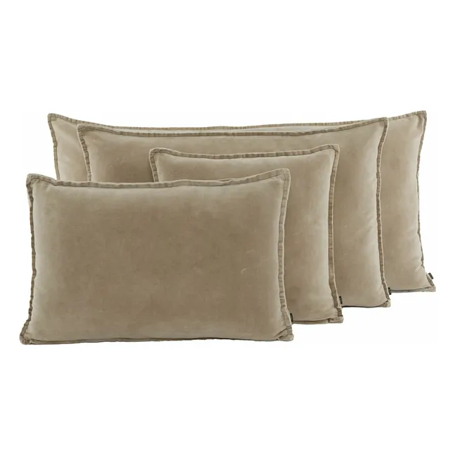 Manhattan velvet cushion cover  | Linen