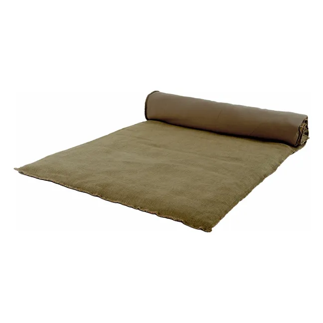 California linen quilt cover  | Gold