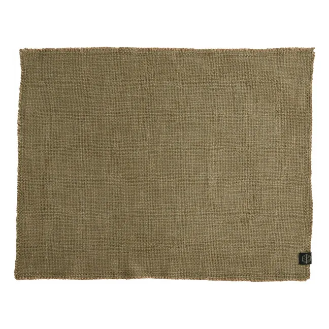 California linen placemat | Gold