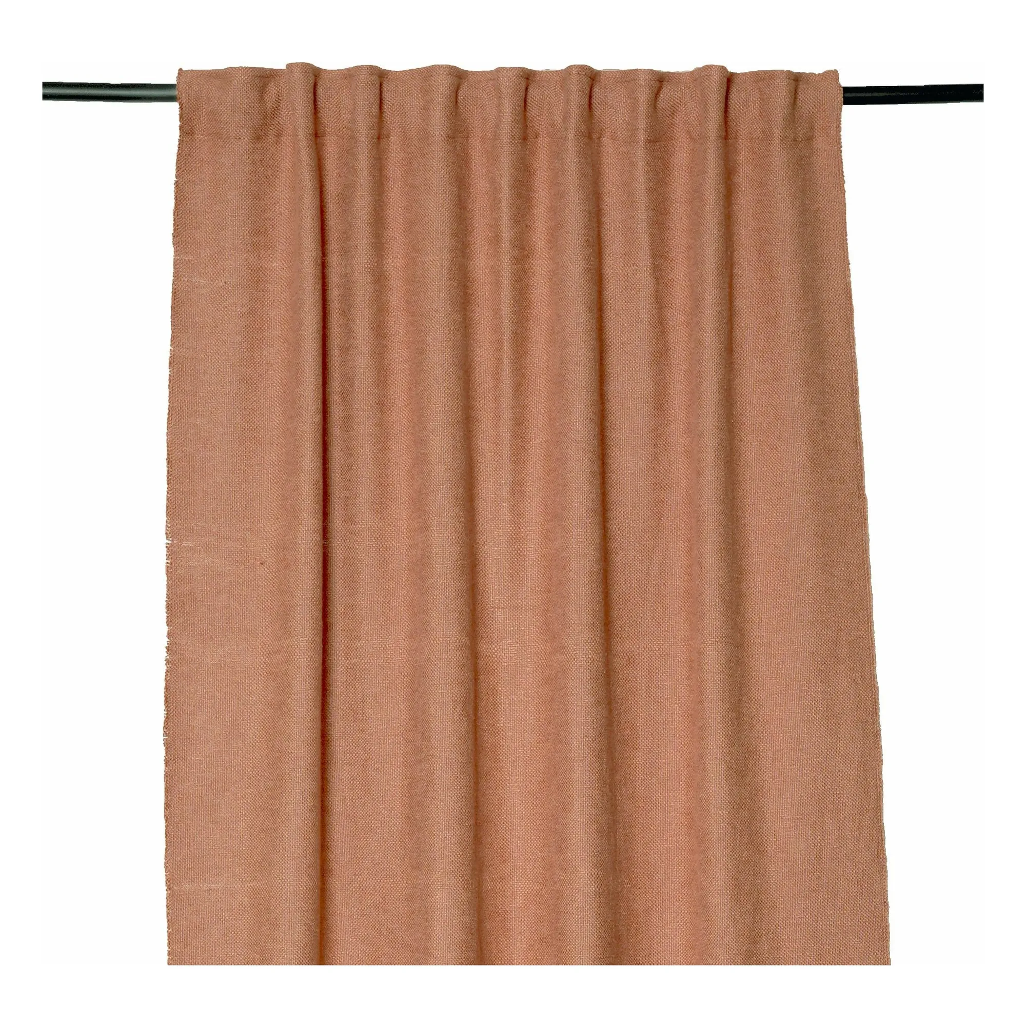 Haomy Mocha California Linen Curtain