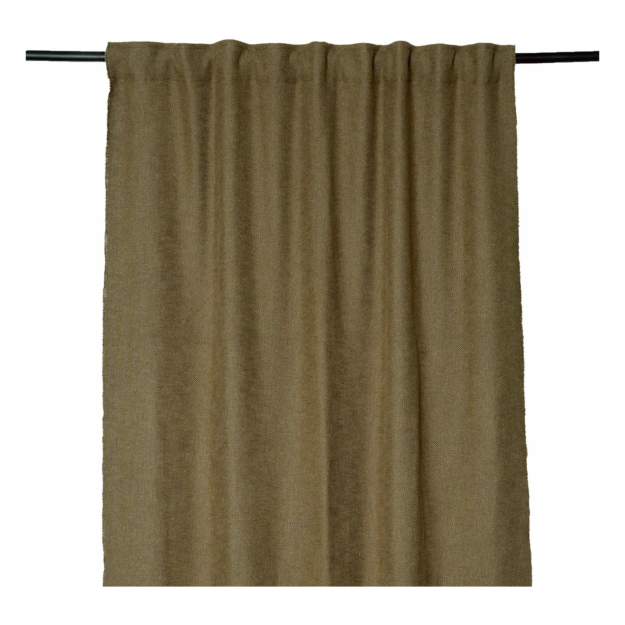 Haomy Gold California Linen Curtain