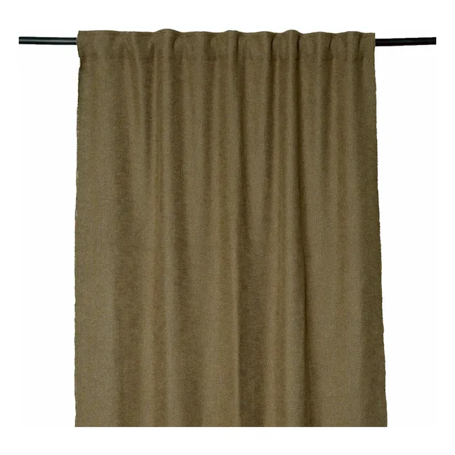 California linen curtain  | Gold