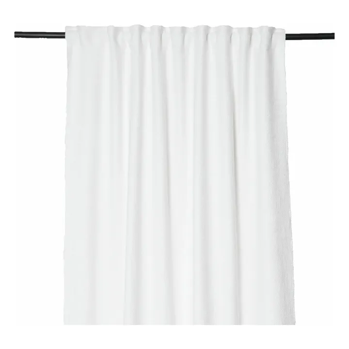 Rideau en lin  California  | Blanc- Image produit n°0