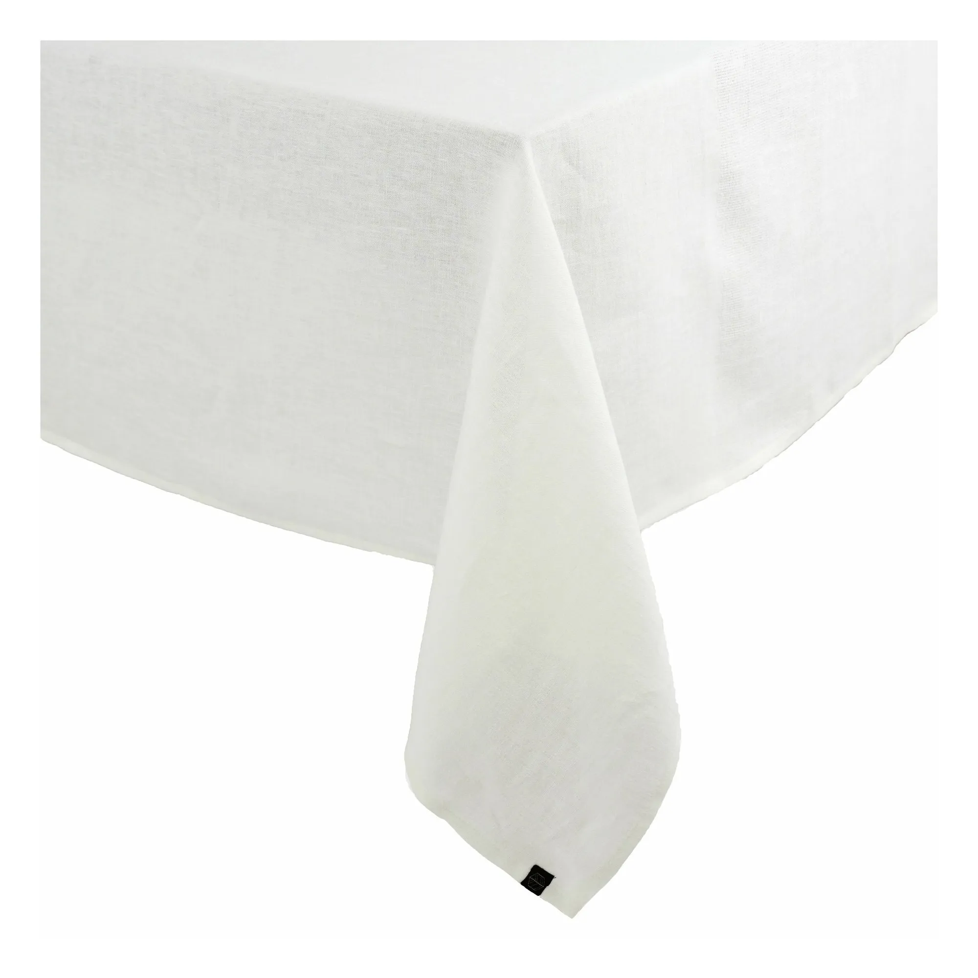 Haomy White Linen Tablecloth Pisa