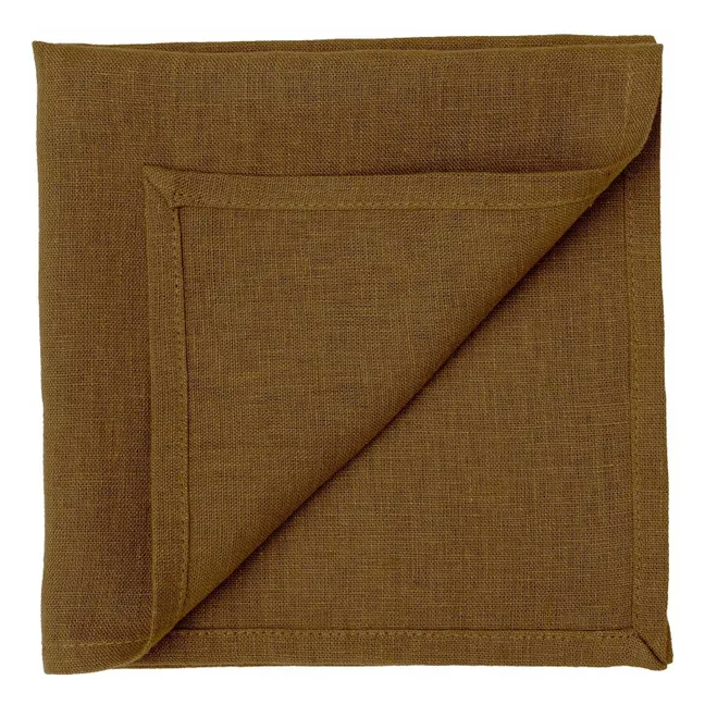 Linen napkin Pisa | Gold