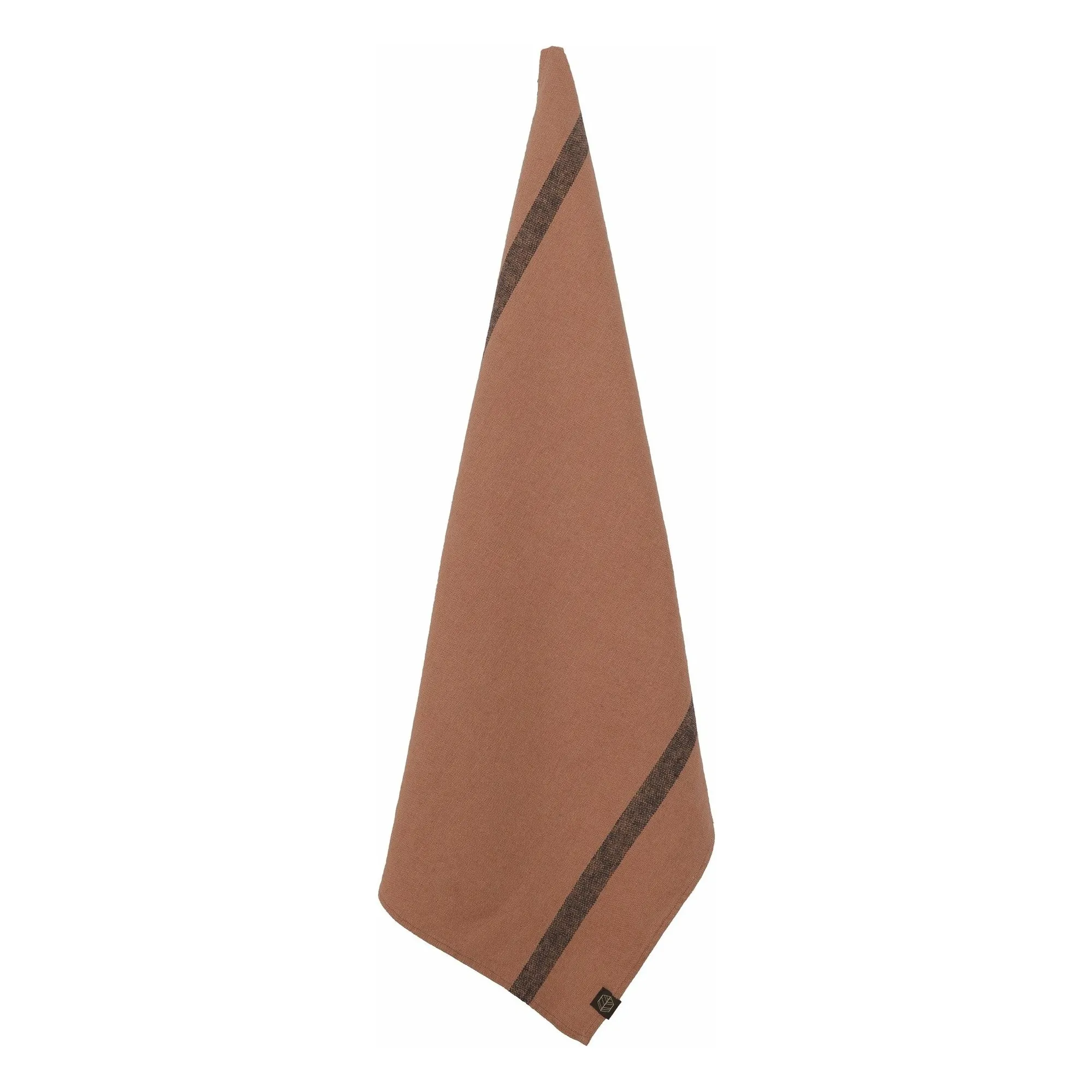 Haomy Mocaccino Como Linen Blend Tea Towel
