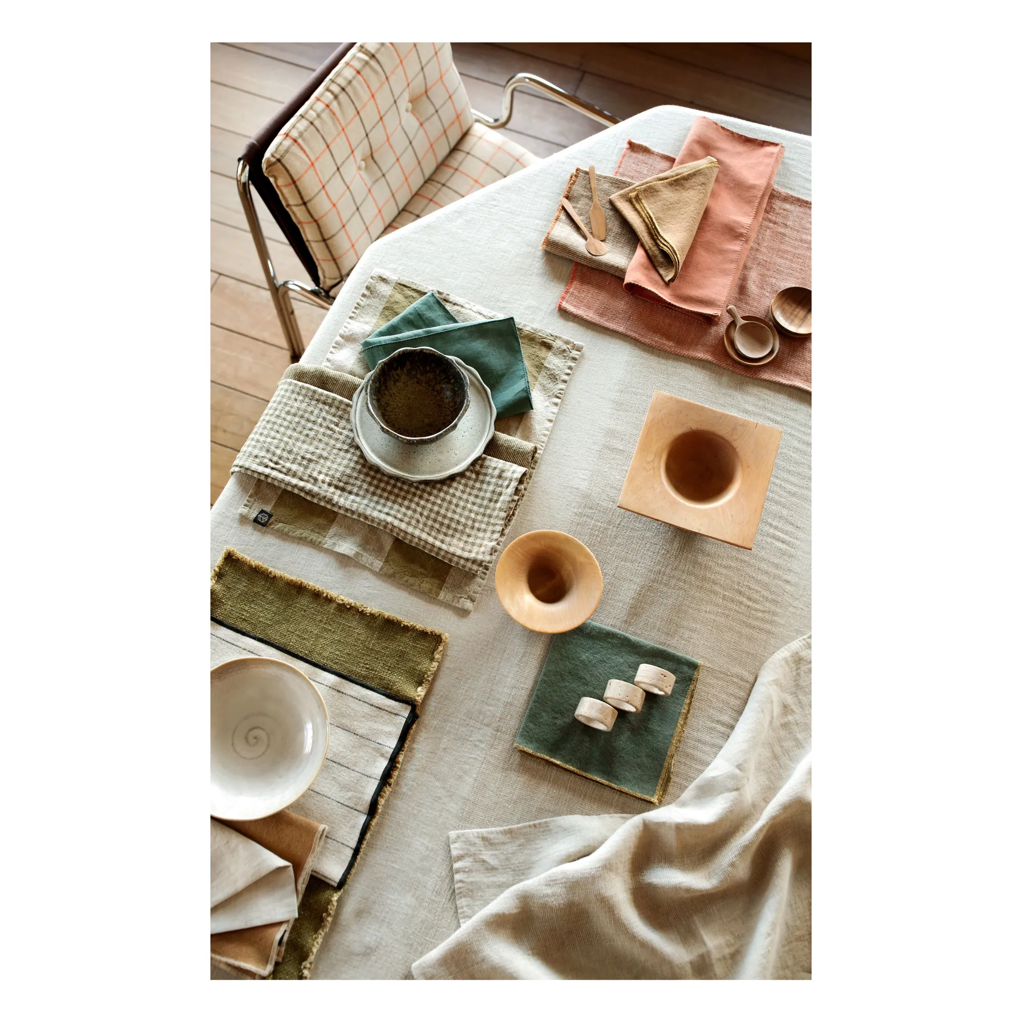 Nappe en lin Pise - Image produit n°1