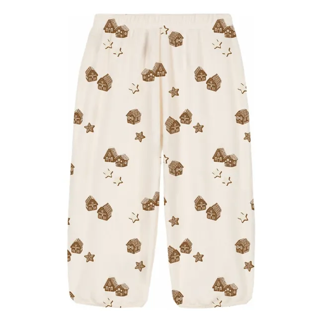 Jogger Porgy Noël Organic cotton | Ecru