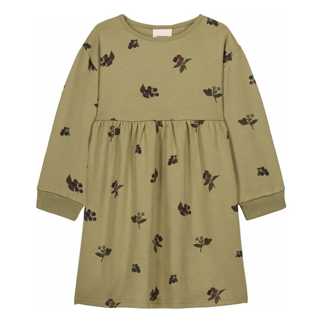 Hoy Mûres organic cotton dress | Light khaki