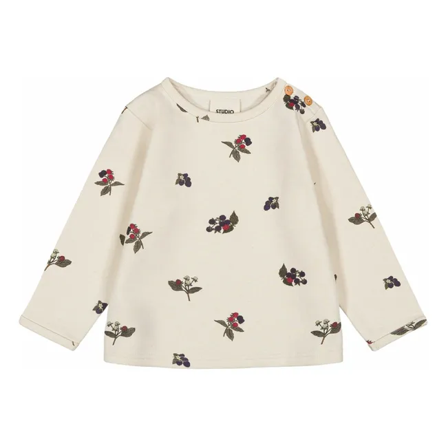 Sudadera de algodón ecológico Noé Mûres | Crudo