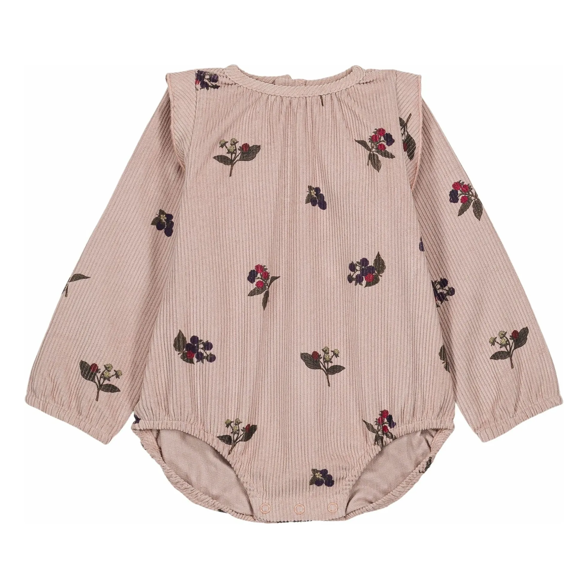 Studio Bohème Mauve Esmée Organic Cotton Corduroy Romper