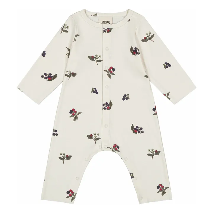 Combinaison Ben Mûres Coton Bio | Ecru- Image produit n°0