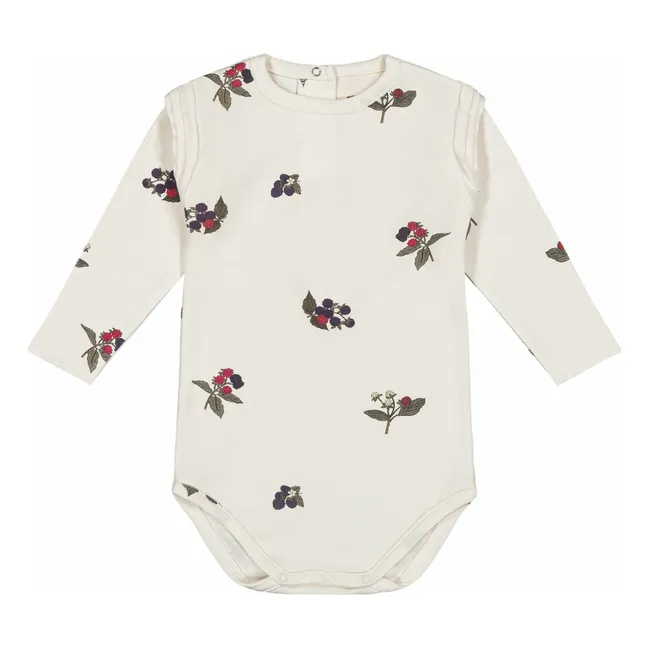 Body Lala Mûres Coton Bio | Ecru