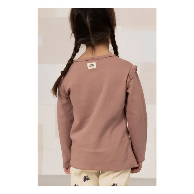 T-shirt Lala Coton Bio | Rose