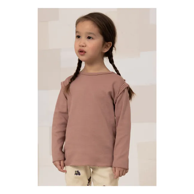 Lala organic cotton T-shirt | Pink