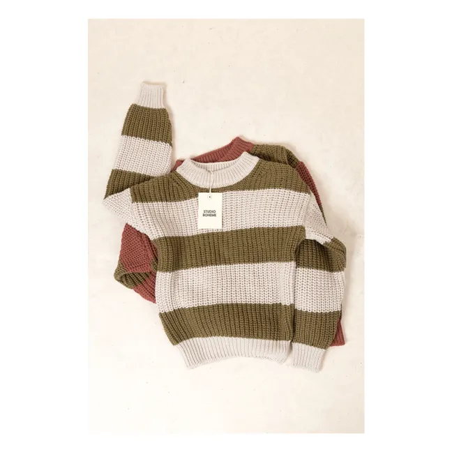 Pull Marcelo Rayé | Olive