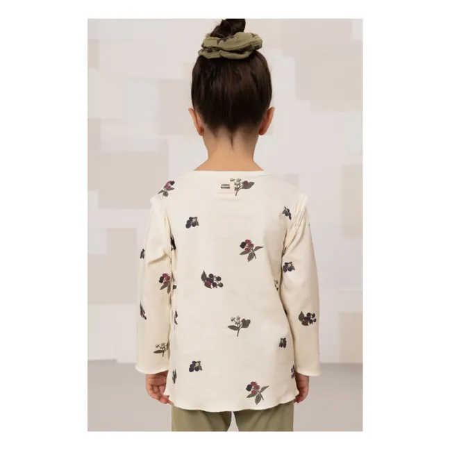 Camiseta de algodón ecológico Lala Mûres | Crudo