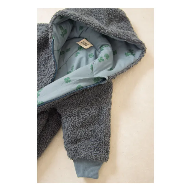 Fliegerhose Sherpa Pascha Kleeblatt Bio-Baumwolle | Graublau