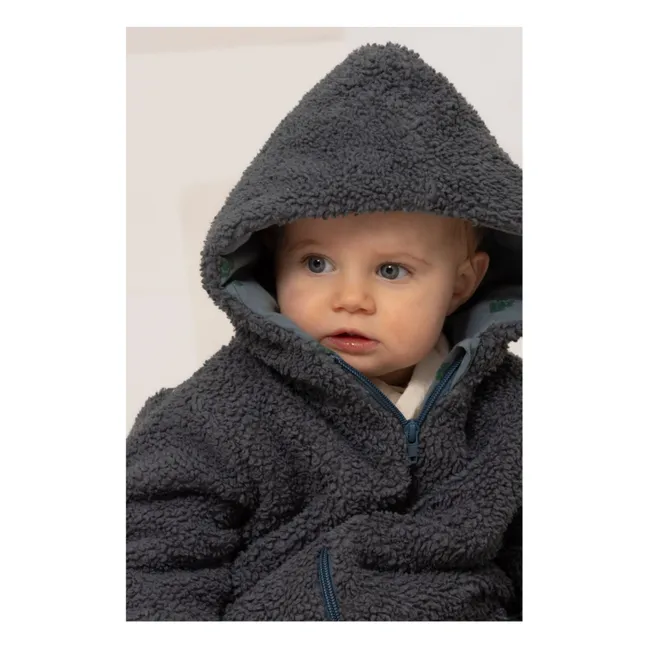 Fliegerhose Sherpa Pascha Kleeblatt Bio-Baumwolle | Graublau