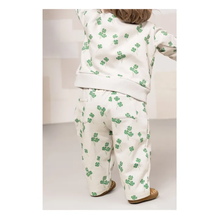 Jogger Trébol Zanahoria Algodón Ecológico | Gris- Imagen del producto n°4