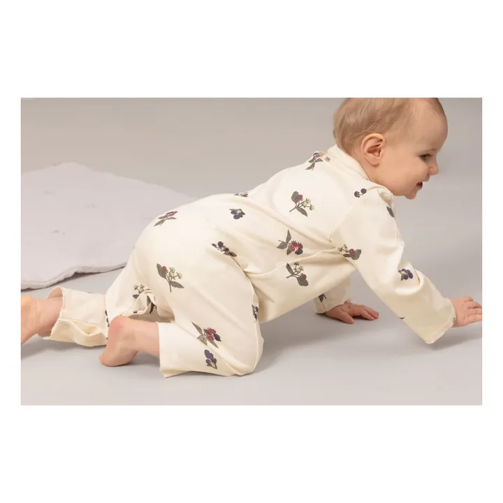 Combinaison Ben Mûres Coton Bio | Ecru- Image produit n°3