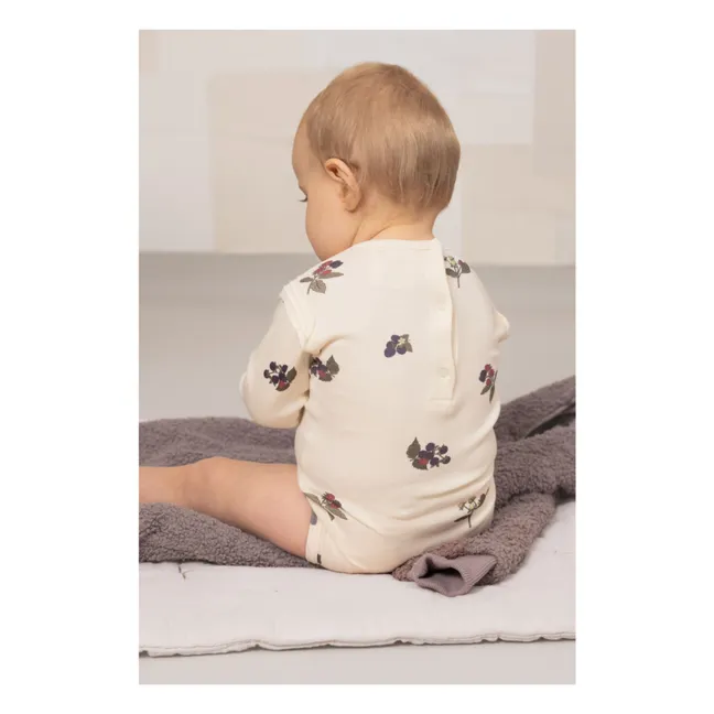 Body Lala Mûres Coton Bio | Ecru