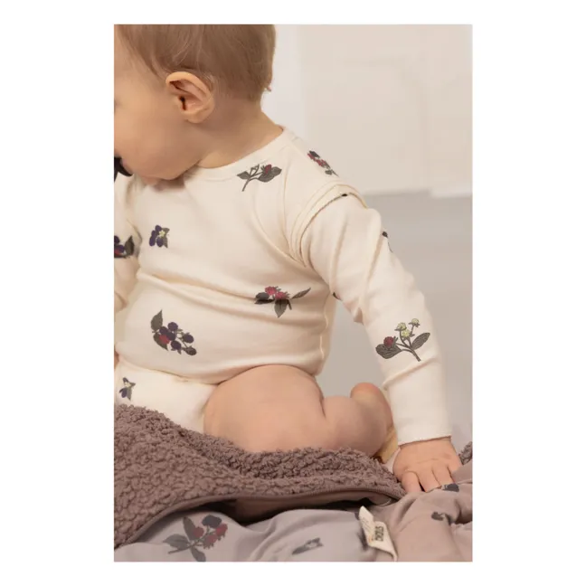 Body Lala Mûres Coton Bio | Ecru