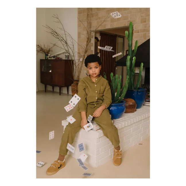 Jim Corduroy Organic Cotton Shirt | Khaki