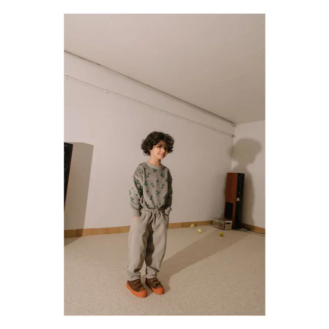 Organic Cotton Corduroy Carrot Pants | Grey