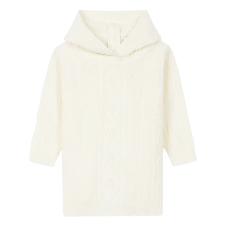 Burnou Torsades Cashmere | Cream- Product image n°0