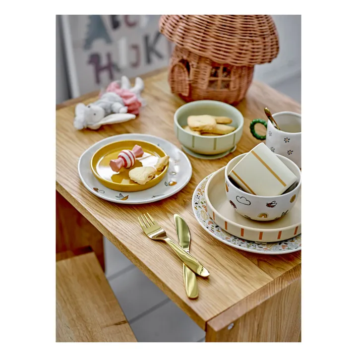 Vajilla de gres Agnès | Blanco- Imagen del producto n°3