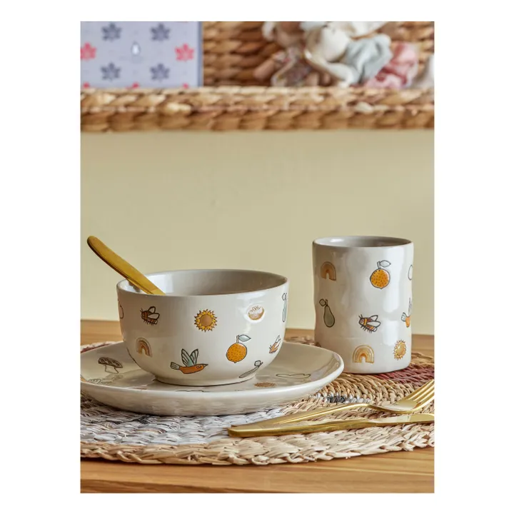 Vajilla de gres Agnès | Blanco- Imagen del producto n°1