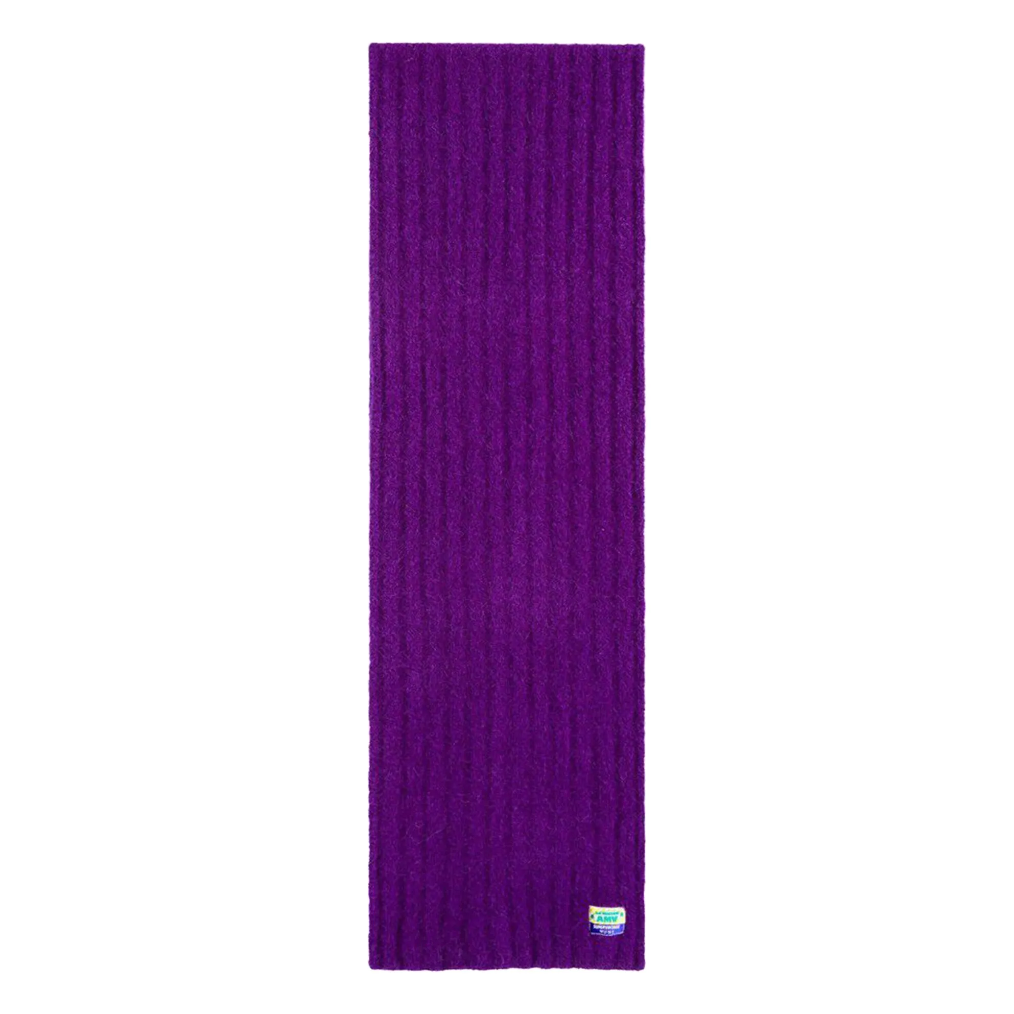 American Vintage Aubergine Vitow Wool And Alpaca Scarf