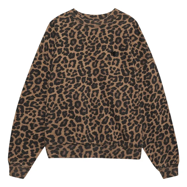 Sweat Miles Léopard | Gris