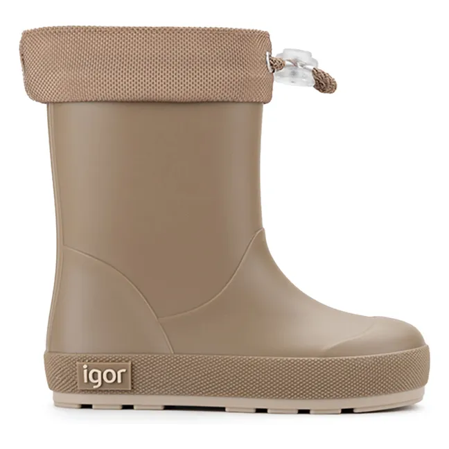 Yogi DK Cuello Rain Boots | Taupe brown