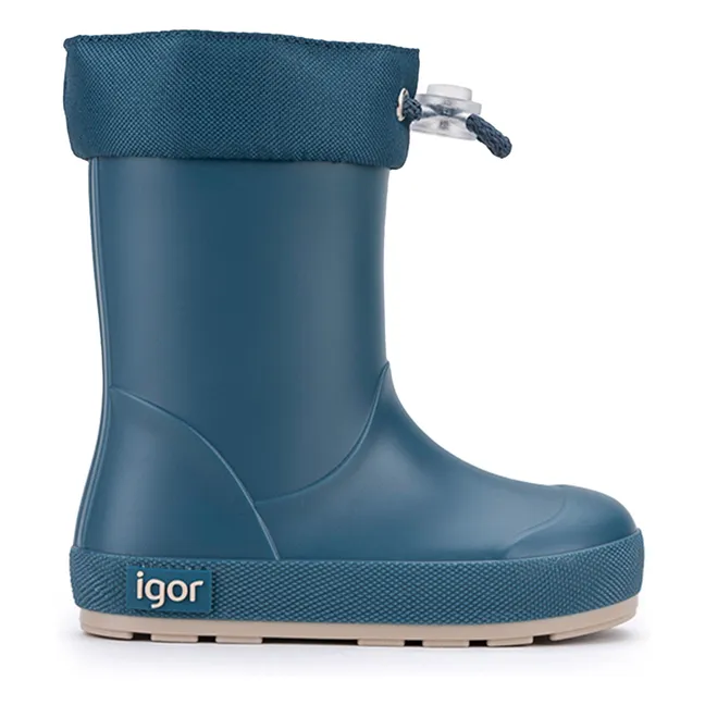 Yogi DK Cuello Rain Boots | Petrol blue
