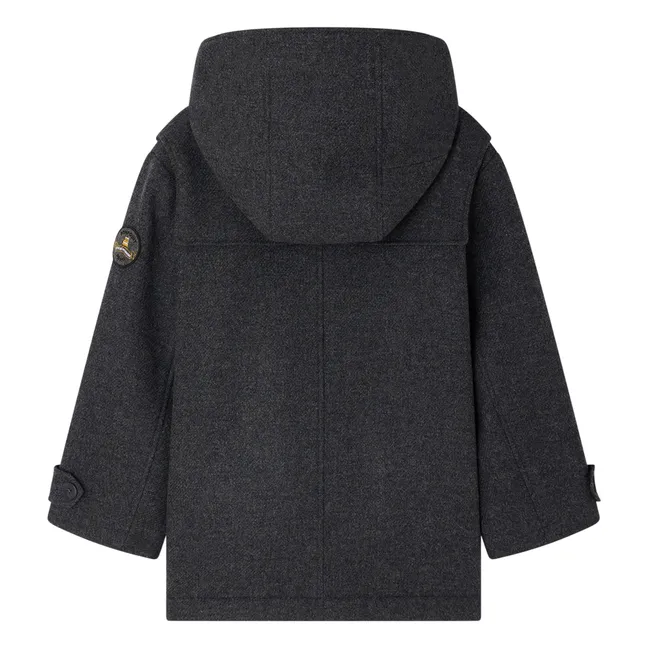 Manteau Julien Drap de Laine | Gris foncé