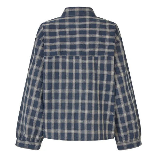Chemise Siv Carreaux | Bleu foncé